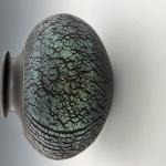 Green Mica Raku Vessel