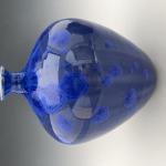 Blue Crystalline Glazed Vase