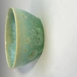 Crystalline Glazed Bonsai Pot